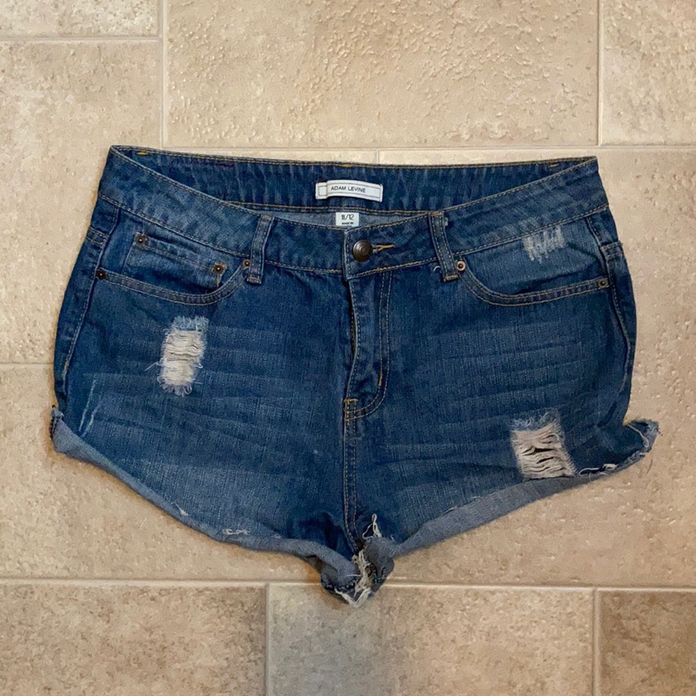 Adam Levine Jean shorts